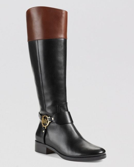 Michael michael kors Tall Harness Boots - Fulton in Black