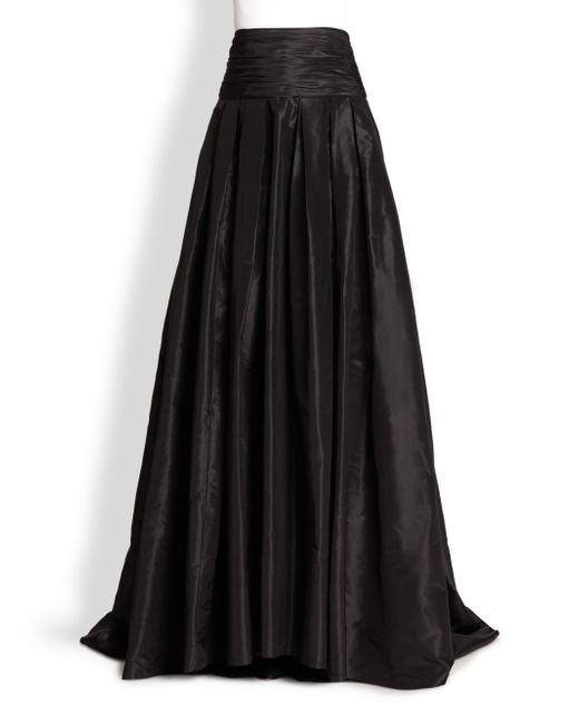 Carolina herrera Icon Collection Silk Cummerbund Ball Gown Skirt in ...