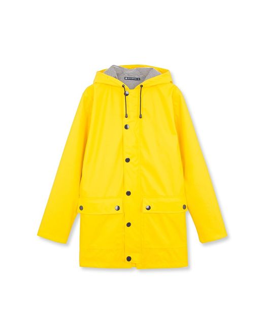 Petit bateau Women's Water-repellent Raincoat in Yellow | Lyst