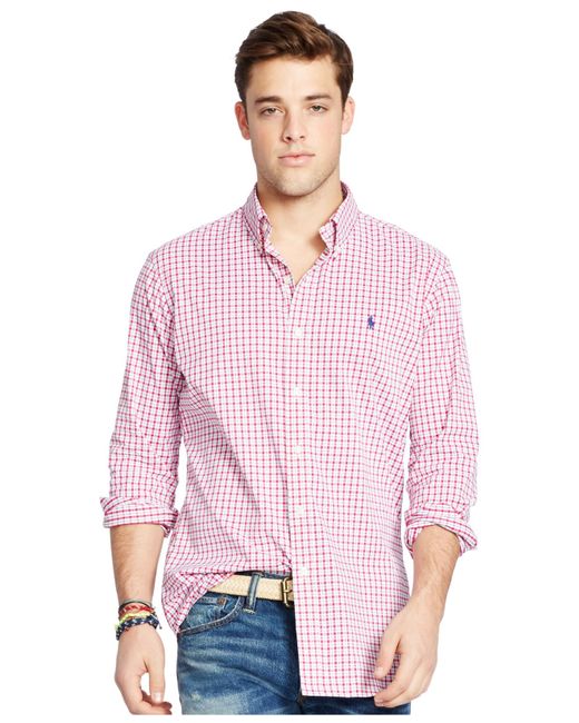 Download Polo ralph lauren Men's Men's Long Sleeve Tattersall ...