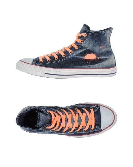 funky high top trainers