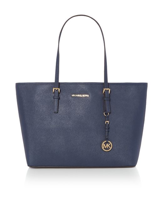michael by michael kors tote bag in blue navy lyst car interior design michael by michael kors tote bag in blue navy lyst car interior design