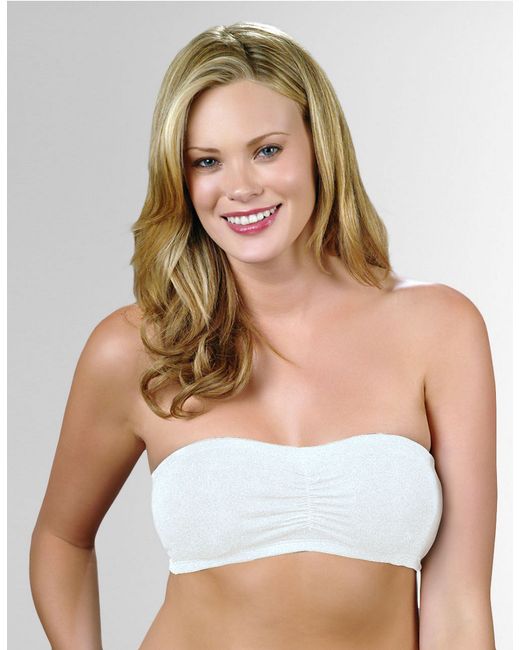Fashion Forms Strapless Bandeau Bra In White Lyst 