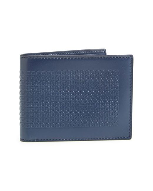 Ferragamo Men Blue Wallet 57