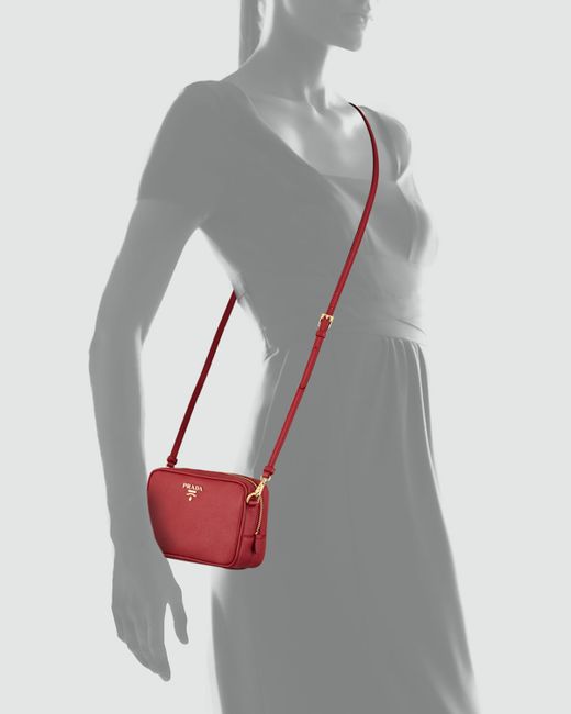 Prada Mini Zip Crossbody Bag