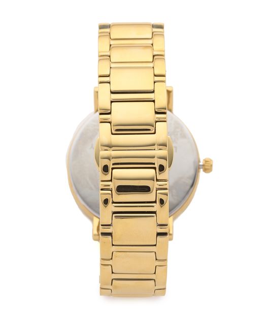 Kate spade Gramercy Grand Bracelet Watch in Metallic | Lyst