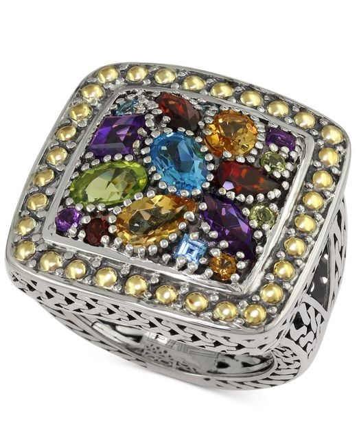 Effy collection Balissima By Effy Multistone Ring In 18k Yellow Gold