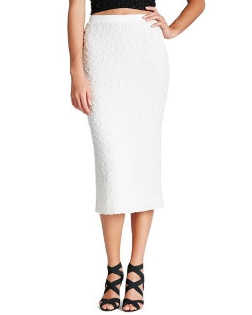 White Pencil Skirt Dress 59