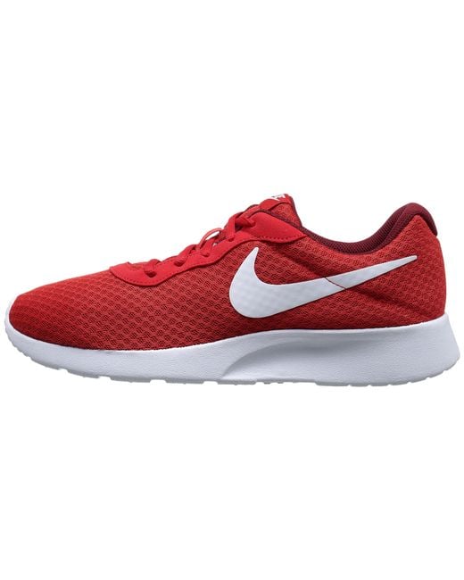 Nike Tanjun in Red for Men (University Red/Team Red/White) | Lyst