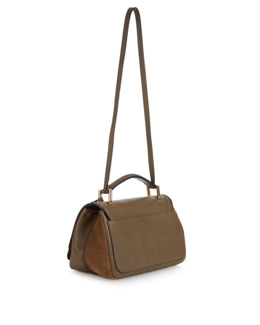 chloe best replica - Chlo Indy Medium Leather Shoulder Bag in Brown (KHAKI) | Lyst