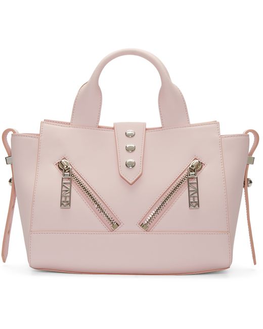 Kenzo Pink Leather Classic Duffle Bag in Pink Lyst
