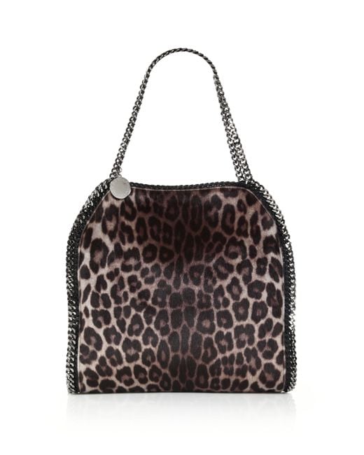 Stella mccartney Falabella Leopard-print Shoulder Bag in Animal ...