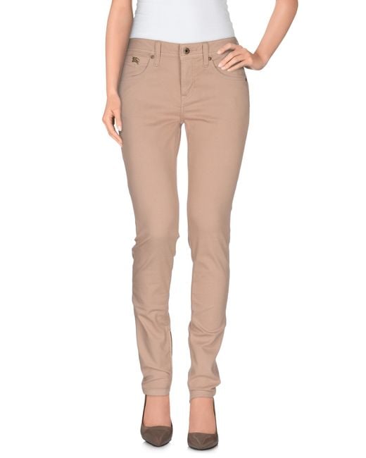 Burberry Brit Denim Pants In Pink (Skin Color) - Save 26% | Lyst Burberry Brit Denim Pants In Pink (Skin Color) - Save 26% | Lyst