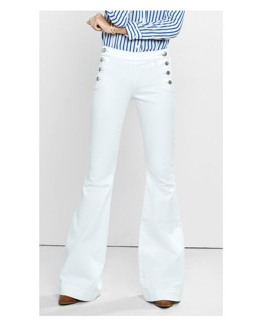 white sailor trousers