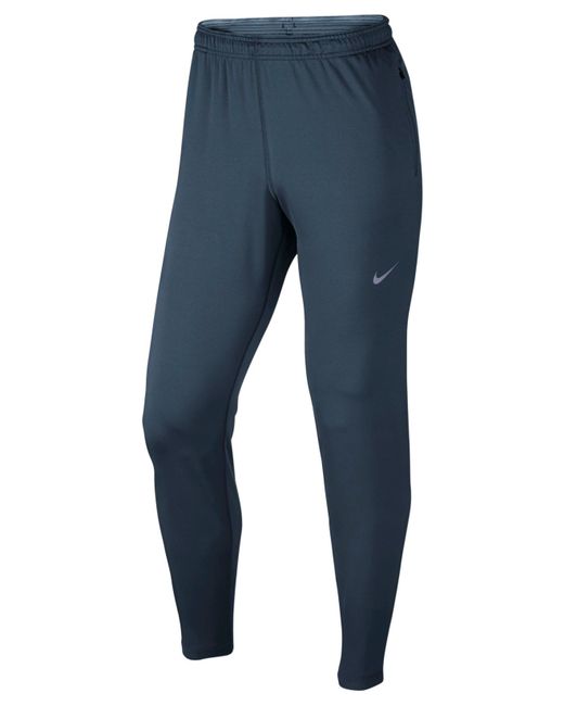 nike running pants blue