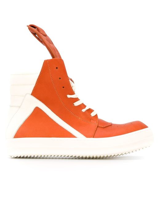 rick owens yellow sneakers
