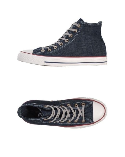 Converse High-tops & Trainers in Blue for Men | Lyst