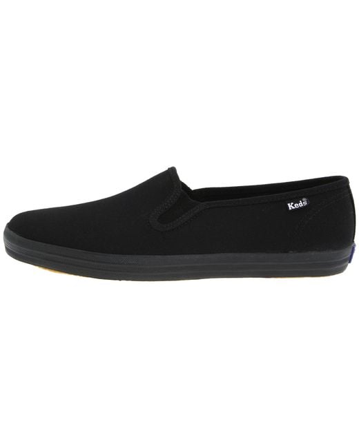 Keds Champion-canvas Slip-on in Black for Men | Lyst