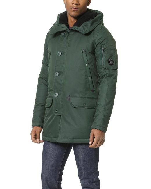 Spiewak Aviation Tech Snorkel Parka in Green for Men (Bottle Green) Lyst