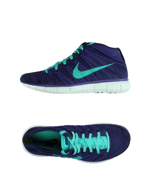 nike violet trainers
