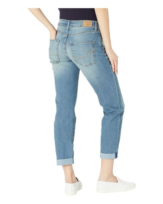 Lyst - Signature by Levi Strauss & Co. Gold Label Mid-rise Slim ...