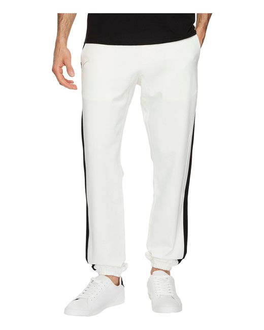 Lyst - Publish Wyatt Track Jogger Pants in White for Men - Save 9%
