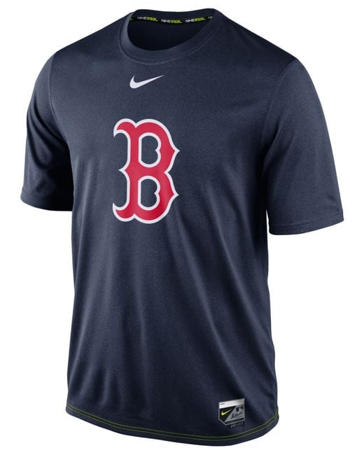 Nike Men's Boston Red Sox Dri-fit Legend T-shirt in Blue for Men (Navy ...