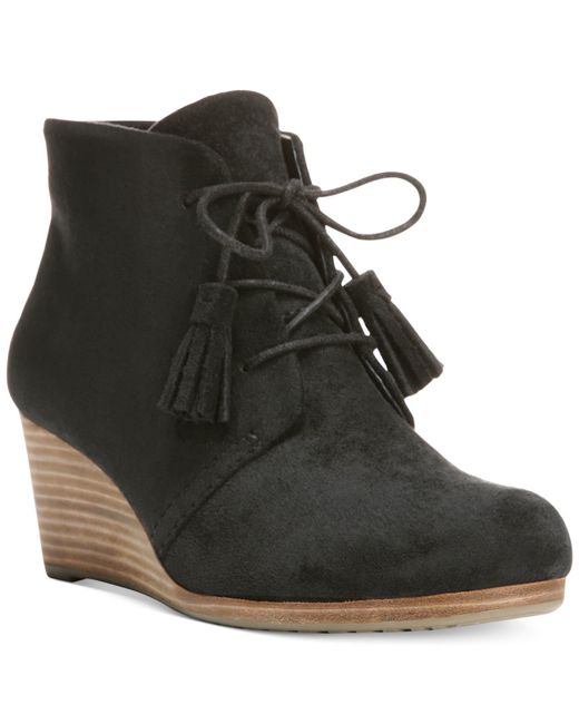 dr scholl's inda wedge bootie