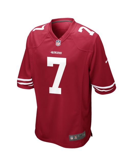 Nike Men's Colin Kaepernick San Francisco 49ers Game Jersey in Red for ...