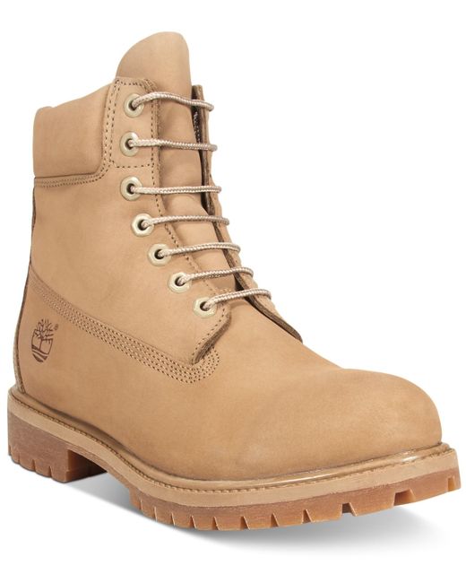 Timberland Men39;s Waterproof 6quot; Premium Boots in Brown for 