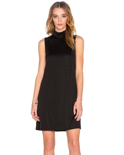 Black tank mini dress