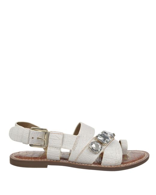 sam edelman white strappy sandals