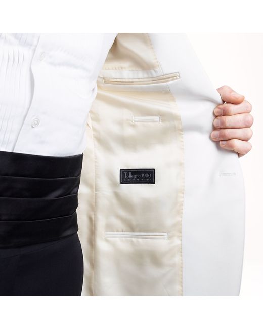 J.crew Ludlow Dinner Jacket In Italian Wool in White for Men (antique