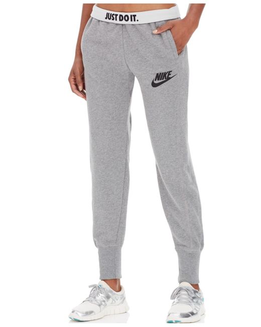 nike rally fleece track pants