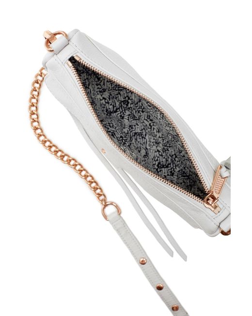 rebecca minkoff white handbag