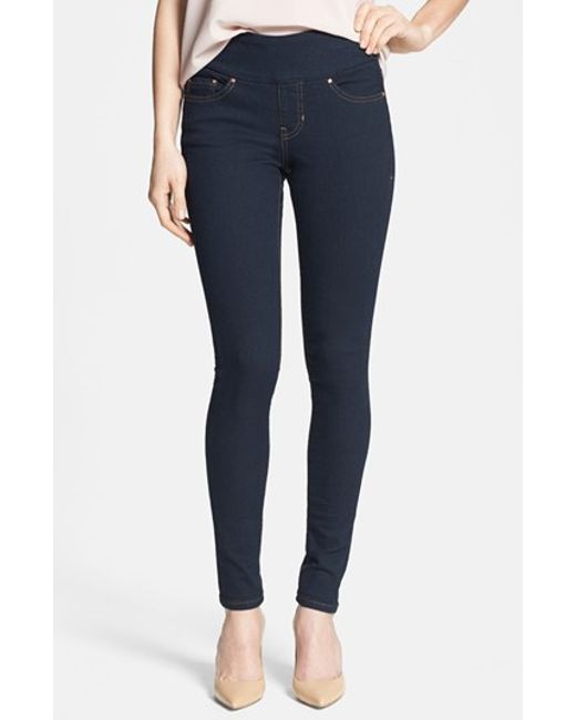Jag jeans 'nora' Pull-on Skinny Stretch Jeans in Blue | Lyst