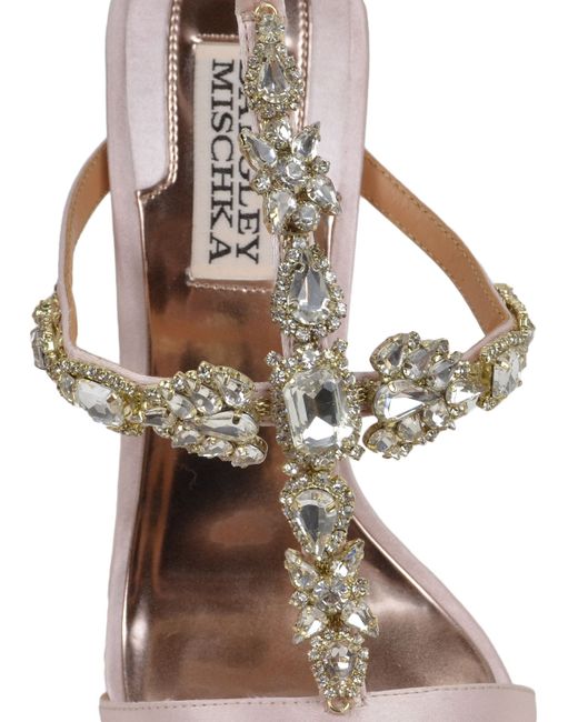 pink badgley mischka shoes