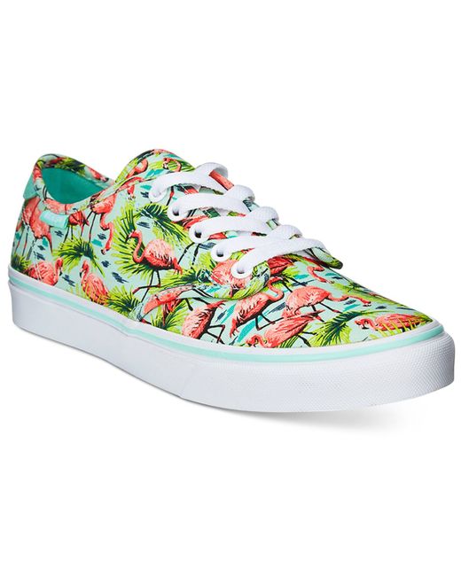 Vans Women's Camden Deluxe Flamingo Laceup Sneakers in Multicolor