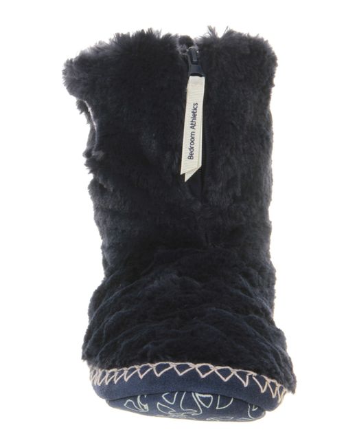 Bedroom athletics Marilyn Iii Slipper Boots in Black (navy ...