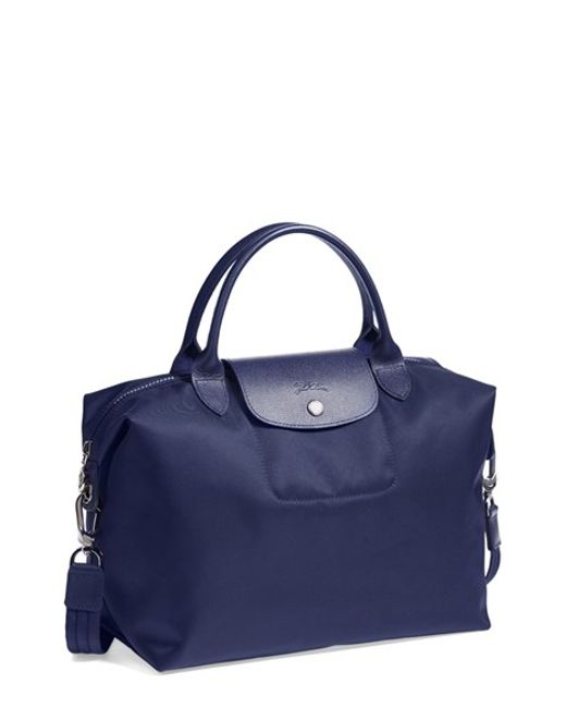 Longchamp &#39;medium Le Pliage Neo&#39; Nylon Tote in Blue | Lyst