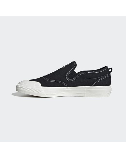 nizza slip on black