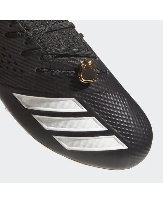 Lyst - Adidas Adizero 5-star 7.0 Adimoji Cleats in Black ...