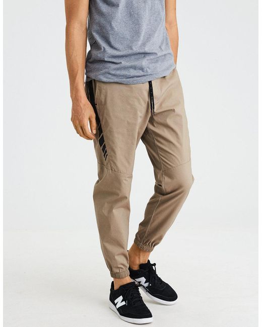 Lyst - American Eagle Ae Hybrid Jogger in Brown for Men