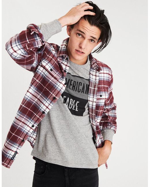 american eagle soft flannel