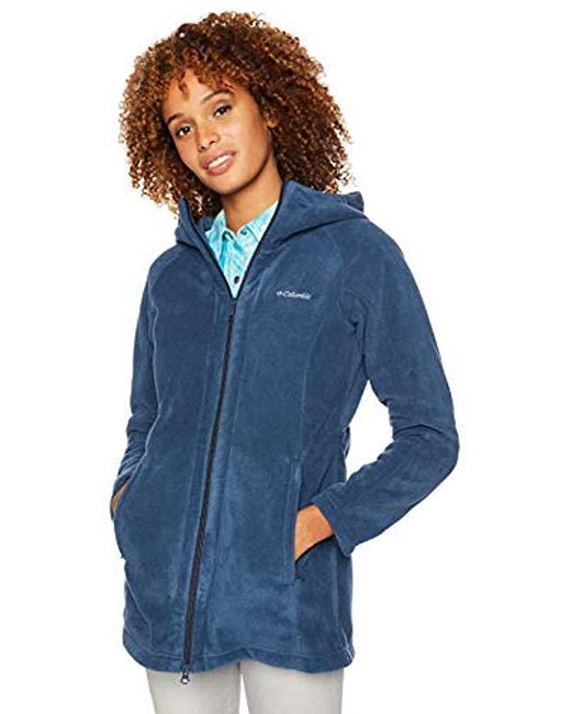 columbia benton springs ii long hoodie jacket