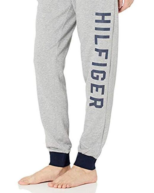 tommy hilfiger tape logo jog pant