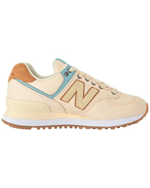 New Balance Rubber S 574v2 Sneaker in Vanilla (Natural New Balance 996 Perforated Leather Sneakers, $167