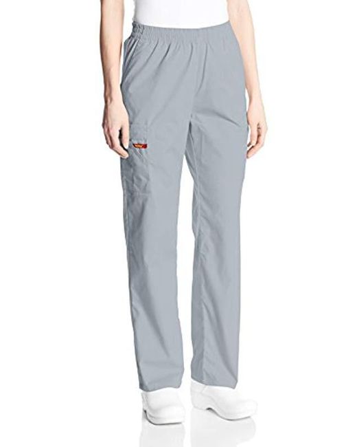 Dickies Signature Elastic Waist Scrubs Pant in Gray Save 28 Lyst