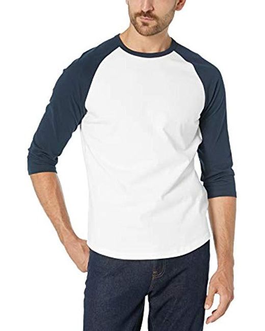 slim fit baseball tee