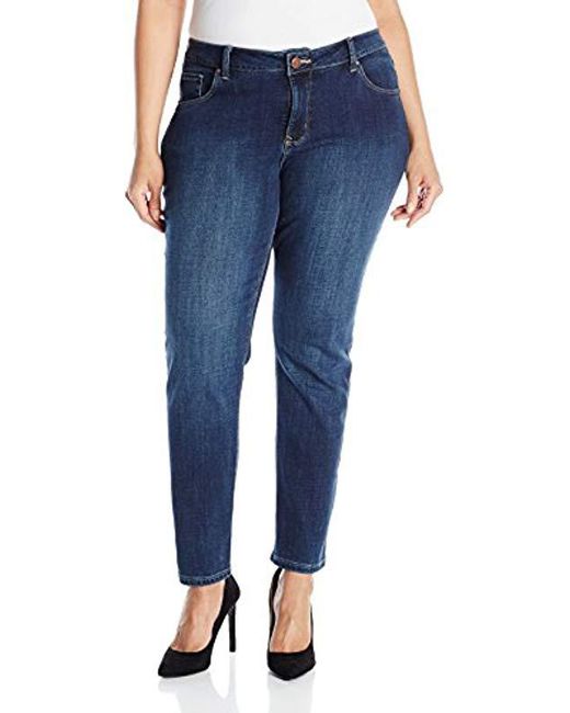 Lyst - Lee Jeans Plus-size Modern Series Midrise Fit Dream Jean Faith ...